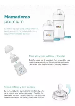Baby Innovation - Combo mamadera 240ml y 120ml - comprar online