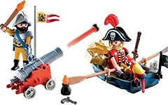PLAYMOBIL - 5894 VALIJA BOTE PIRATA - comprar online