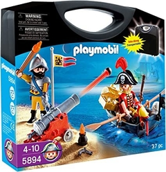 PLAYMOBIL - 5894 VALIJA BOTE PIRATA