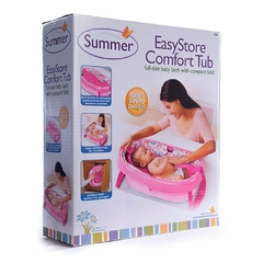 SUMMER BAÑERA ROSA PLEGABLE