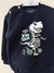 Buzo algodon frisa estampado topo - comprar online