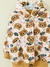 Campera polar estampada ositos