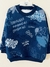 Buzo algodon frisa estampado blue en internet