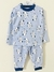 Conjunto Pijama Remera manga larga y pantalon 100% algodon estampado en internet