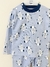 Conjunto Pijama Remera manga larga y pantalon 100% algodon estampado - comprar online