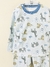 Conjunto Pijama Remera manga larga y pantalon 100% algodon estampado - comprar online
