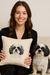 Almofada de Linho - Shih Tzu - comprar online