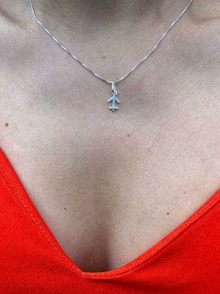 PINGENTE DE PRATA SIGNO SAGITÁRIO - comprar online