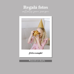 PACK DE 4 FOTOS POLAROID MINI en internet
