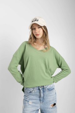 Remera V Angora en internet