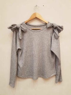 Remera Lurex Moño - tienda online