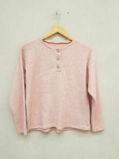 Remera Waffle Boton - comprar online