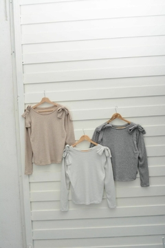 Imagen de Remera Lurex Moño