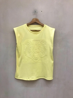 Musculosa Foil Tigre - tienda online