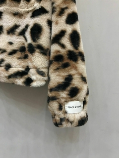 Campera Teddy Print - comprar online