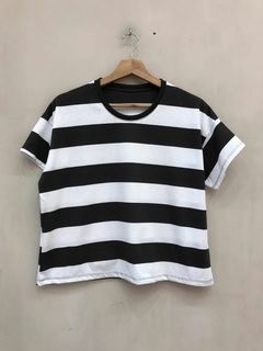 Remera Rayada lisa en internet