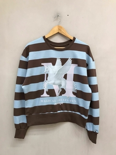 Buzo Rayado Estampado - comprar online