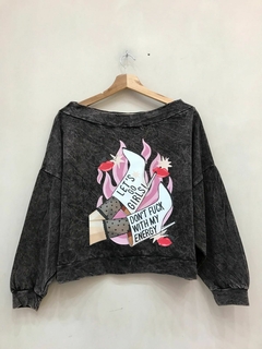 Buzo Bote Estampado - tienda online