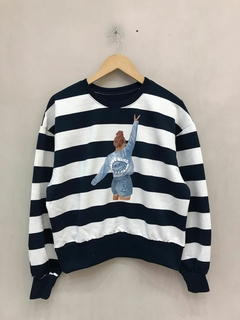 Buzo Rayado Estampado - tienda online