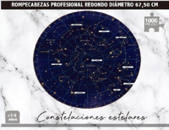 Puzzle circular Constelaciones estelares (1000 piezas)