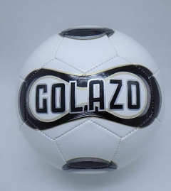 Pelota golazo blanca y negra
