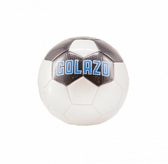 Pelota golazo lujo blanca y negra - comprar online