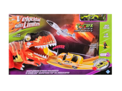Pista T-Rex con auto pull back