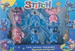Stitch x 6 figuras en caja