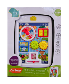 Tableta musical con actividades - comprar online
