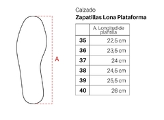 Zapatillas US Amerika PLATAFORMA CLASSIC BLACK - Soul Wave