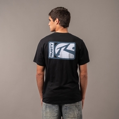 Remera Rusty Green Card negra