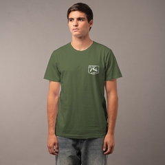 Remera Rusty Scudetto verde - comprar online