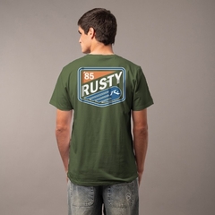 Remera Rusty Scudetto verde