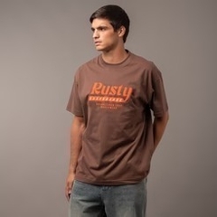 Remera Rusty Flaguin chocolate