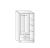 Placard 3 puertas cod. 913 - tienda online