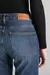 JEANS BOOTCUT CROP BLUE