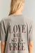 REMERA SET US FREE - ALDEA