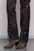 PANTALON FRONT SPLIT GREEN PRINT en internet