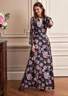 VESTIDO CNT AMIGOS DA FLORESTA MARINHO P-M-G - comprar online