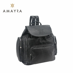 Mochila amayra con tapa - Melva marroquineria