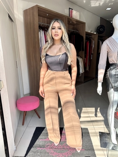 Calça Pantalona Duna Capuccino - comprar online