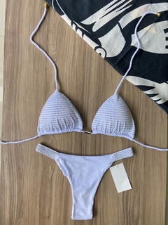 Biquíni Shine Pedraria Branco