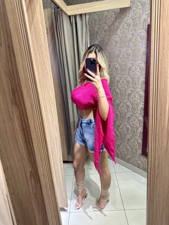 Cropped Duna Pink - Isabela Boutique