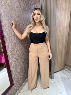 Calça Pantalona Duna Capuccino