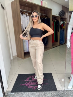 Calça Cargo Wide Leg - comprar online