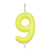 Vela Amarela Neon N.9 VEM09 SILVER - comprar online