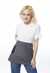 Delantal Corto Gris con Negro (219-GTN) - comprar online