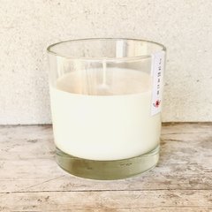 Vela de Soja vaso whisky vidrio reutilizable