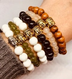 Pulsera elástica Buda