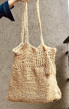 Bolso Yute DOLLY, tejido al crochet - comprar online